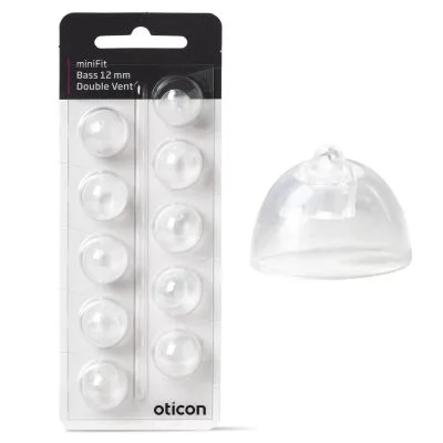 Oticon miniFit Bass Double Vent