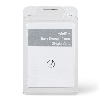 A clear plastic case holds a card labeled