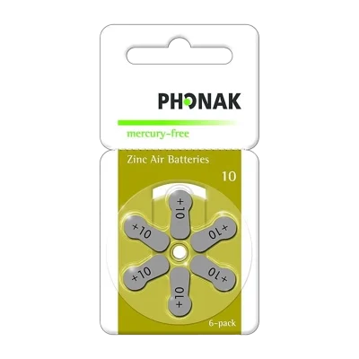 Phonak 10 Battery 070-0371